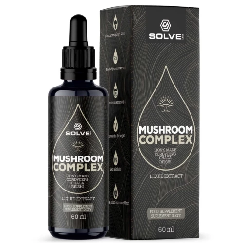 Solve Labs - Mushroom Complex - 60 ml Solve Labs - Mushroom Complex - 60 ml